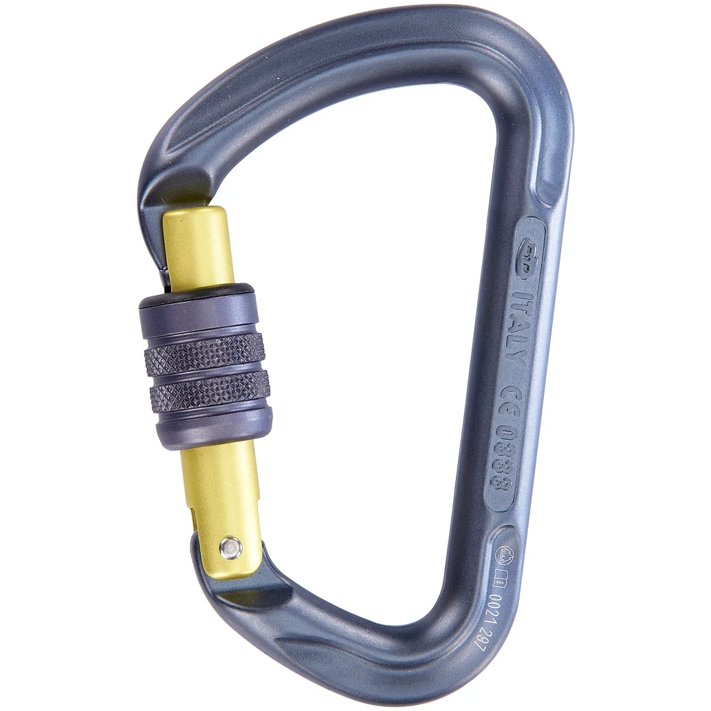 Mosquetón Aluminio Asimétrico 2 Tiempos 30kN K-Classic