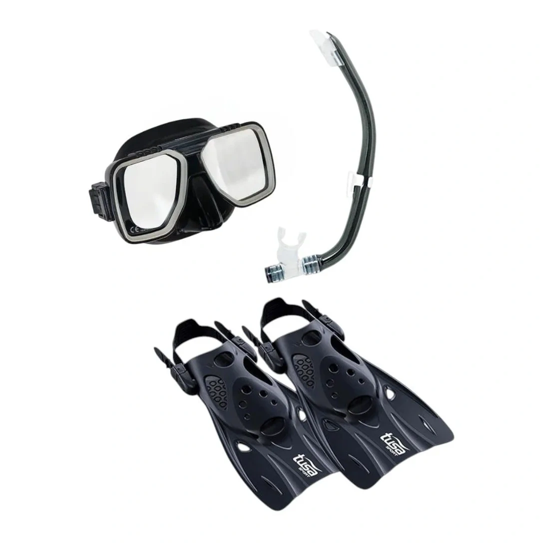 Set Platina Mask, Snorkel & Fin