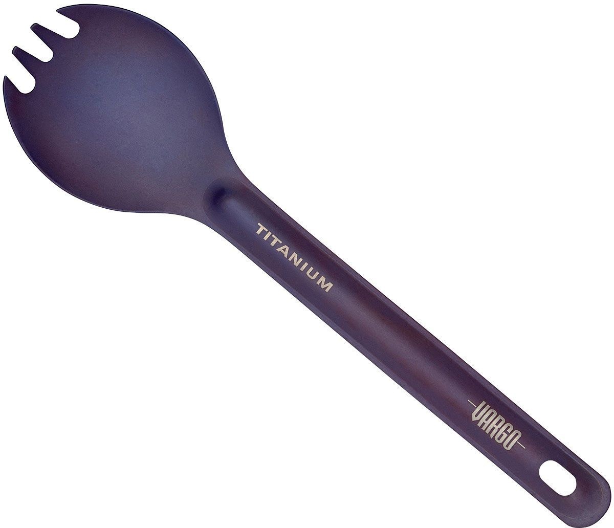 Cuchara Tenedor Titanium Ulv Cutlery - Color: Violeta