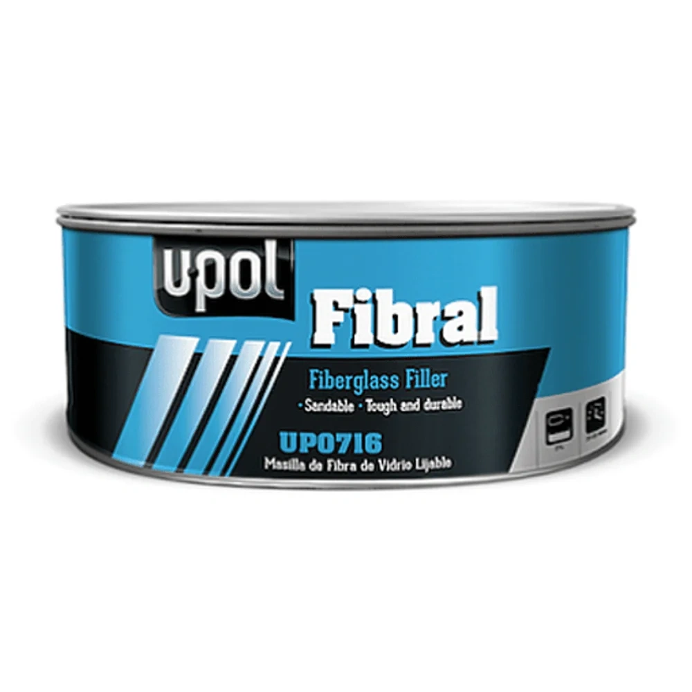 Masilla Fibral Reforzada Con Fibra De Vidrio