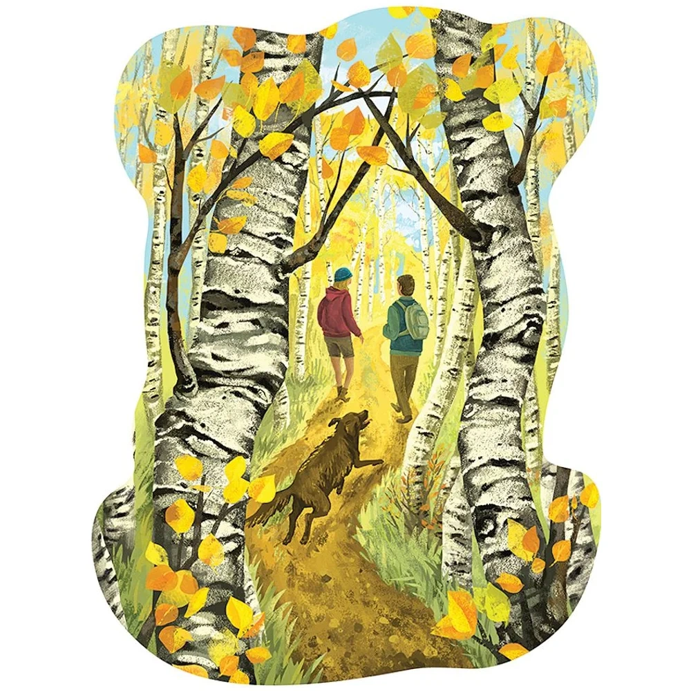 Calcomanía Caminata entre Álamos