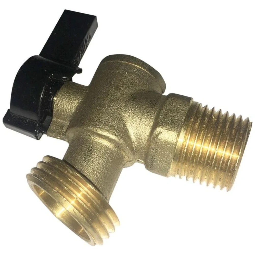 Codo con Llave de Paso