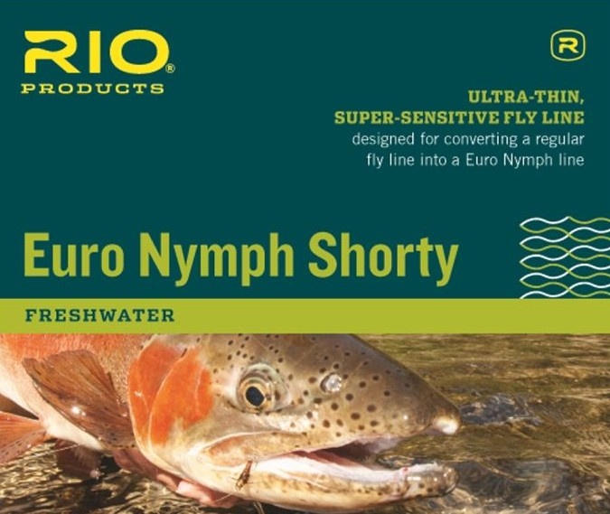 Línea De Pesca Con Mosca Euro Nymph Shorty Para Ninfas Europeas 20Ft