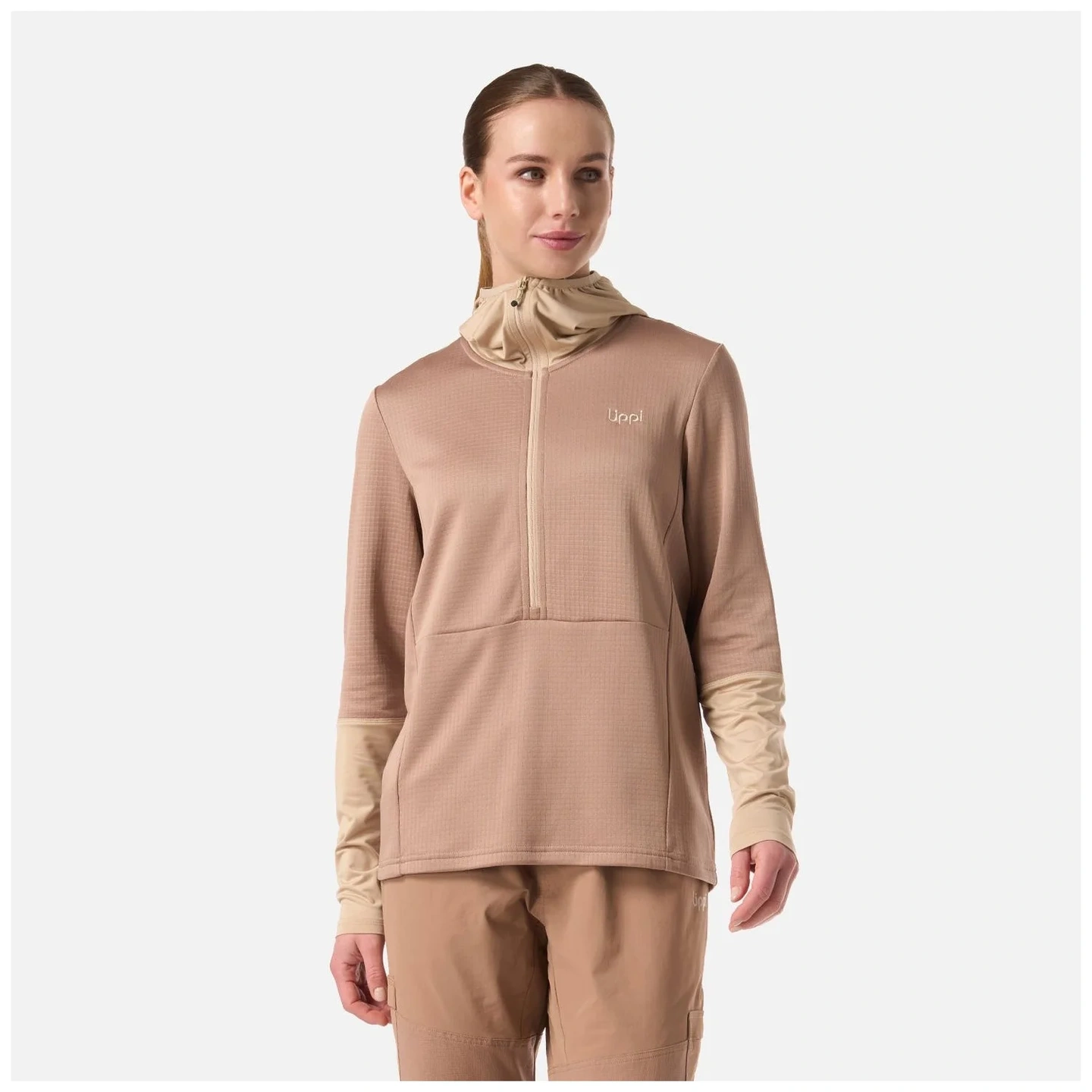 Polerón Mujer Maestri Nano-F 1/4 Zip Hoody