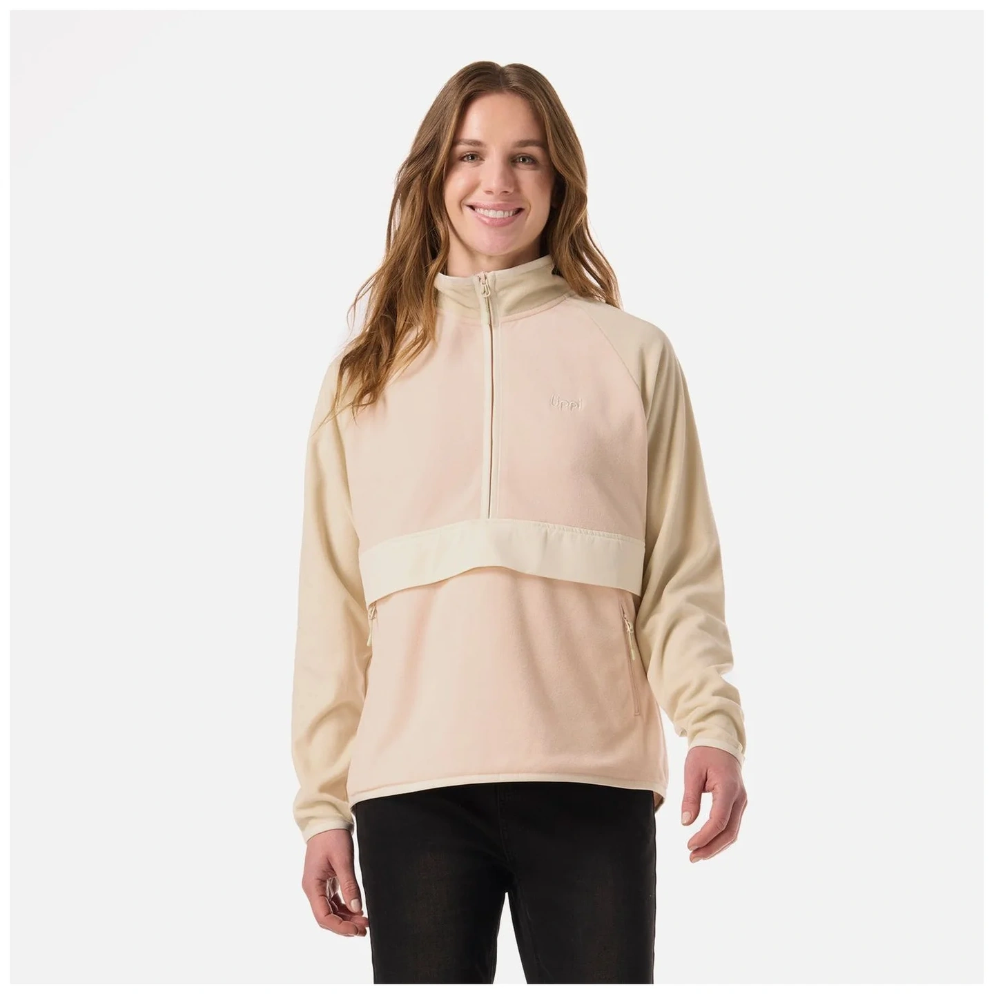 Polar Mujer Fireplace 1/4 Zip Sweatshirt