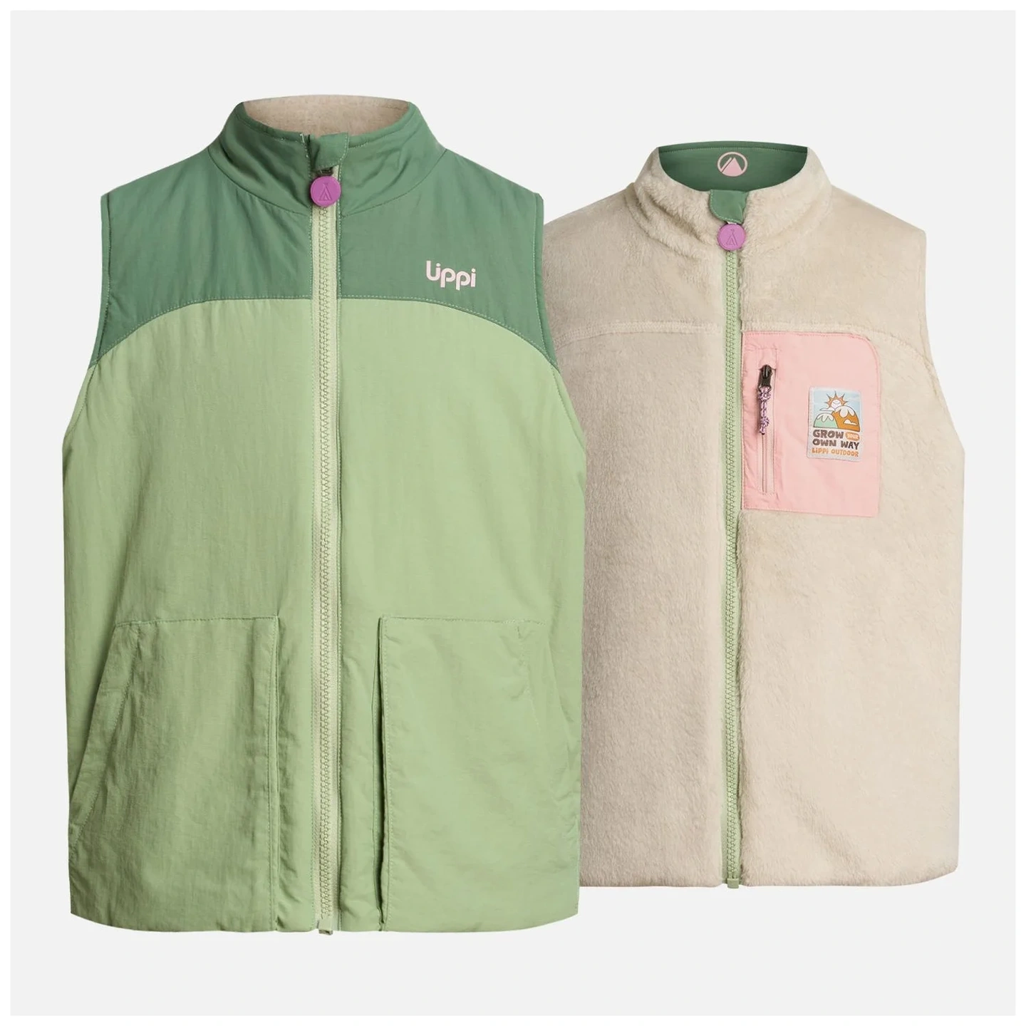 Chaqueta Niña Campfire 2-Faces Jacket