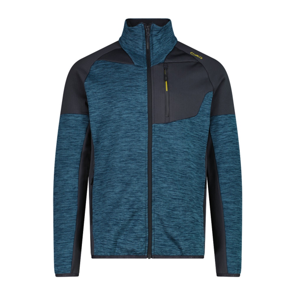 Polar Hombre Grid Tech Zip-Up