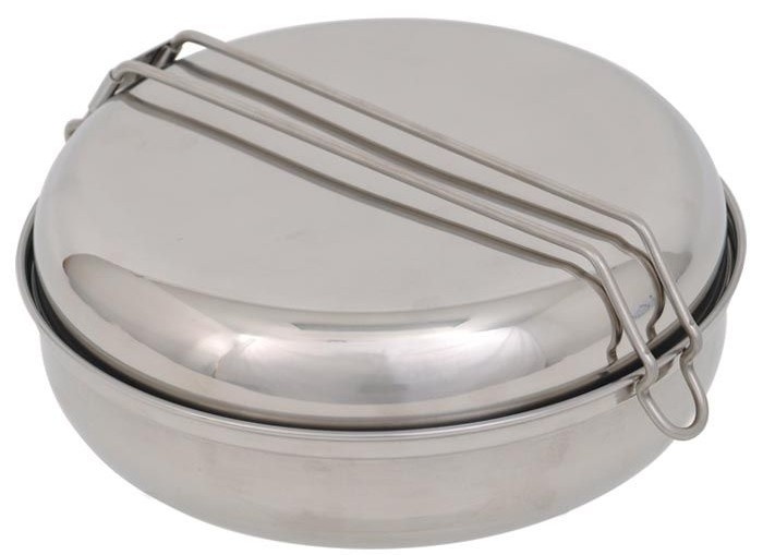 Stainless Steel Mess Kit Set De Cocina Acero Inoxidable Camping