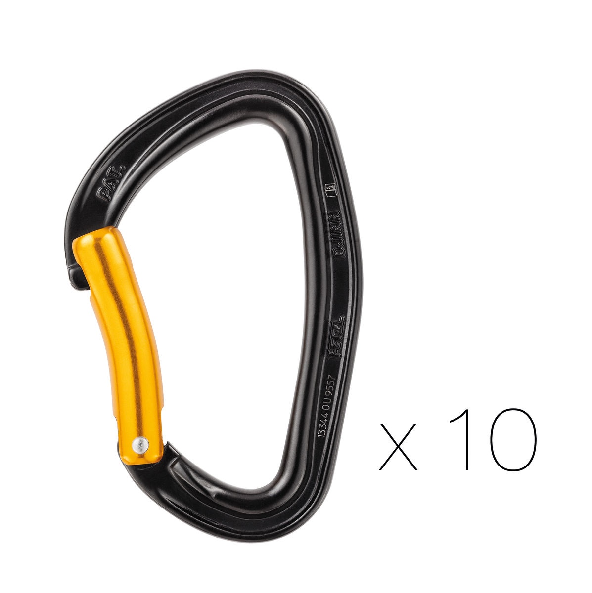 Mosquetón Simple Djinn Steel Pack De 10 Unidades