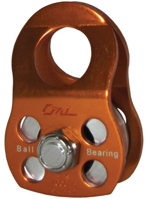 Micro Polea Rescue Aluminum Sheave, Bearing