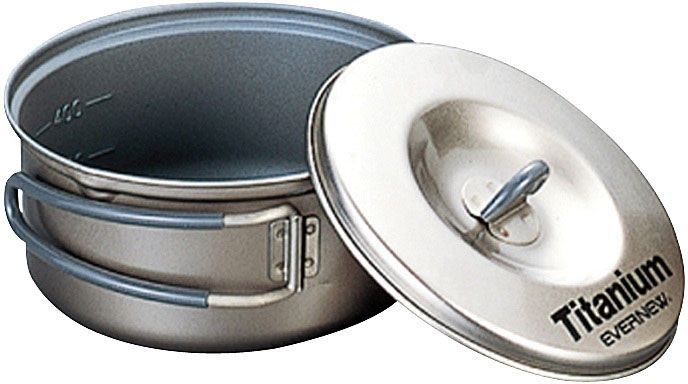 Olla De Titanio Ultraliviana Para Camping Y Trekking