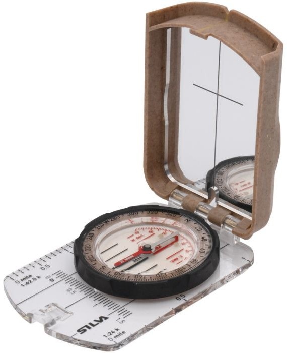 Brújula De Orientación Guide Sustainable Compass Con Espejo De Puntería