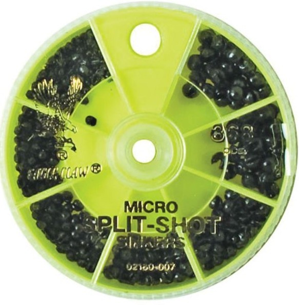 Kit De Plomos De Pesca Micro Split Shot Surtidos 368 Piezas