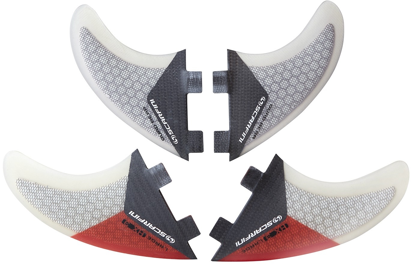 Quillas Carbon Base Quad Set Dual Tab