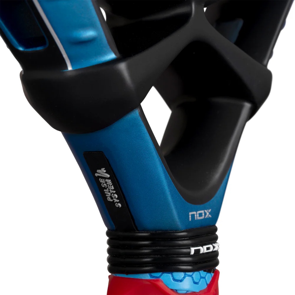 Miniatura Pala de Padel EA10 Ventus Attack 12K Xtreme by Edu Alonso 2026 + Tarro de pelotas +Overgrip + Protector -