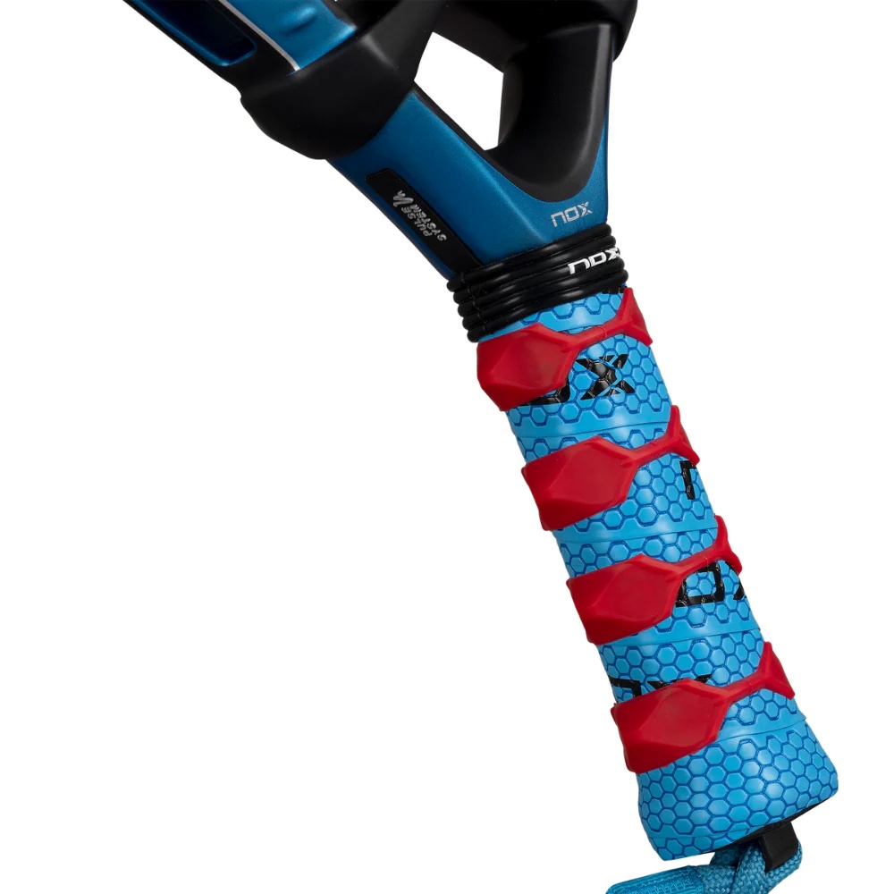 Miniatura Pala de Padel EA10 Ventus Attack 12K Xtreme by Edu Alonso 2026 + Tarro de pelotas +Overgrip + Protector -