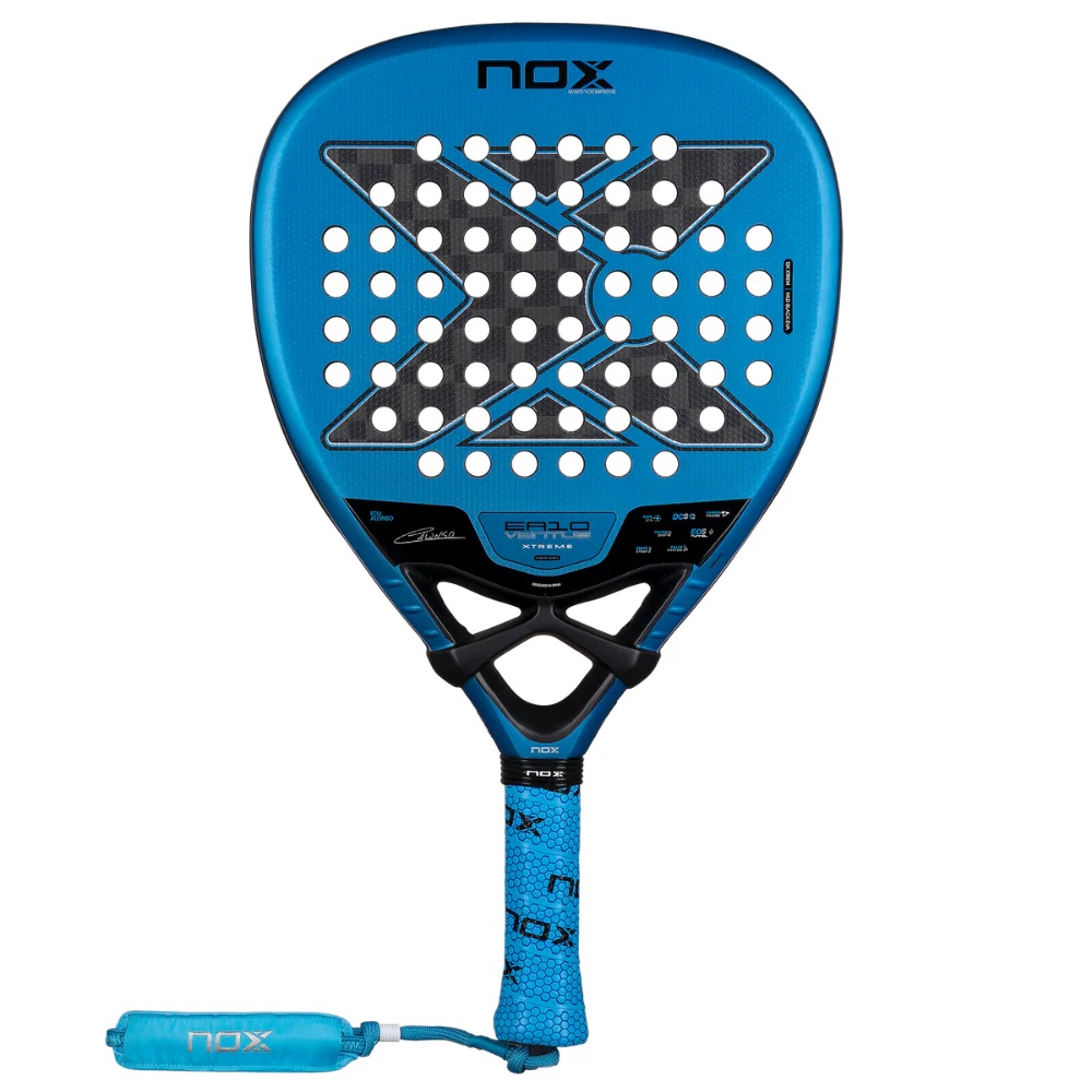 Pala de Padel EA10 Ventus Attack 12K Xtreme by Edu Alonso 2026 + Tarro de pelotas +Overgrip + Protector