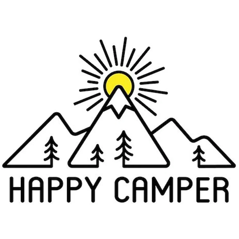 Calcomanía Happy Camper