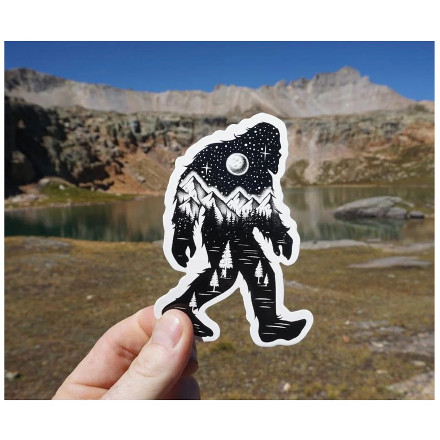 Calcomanía Sasquatch