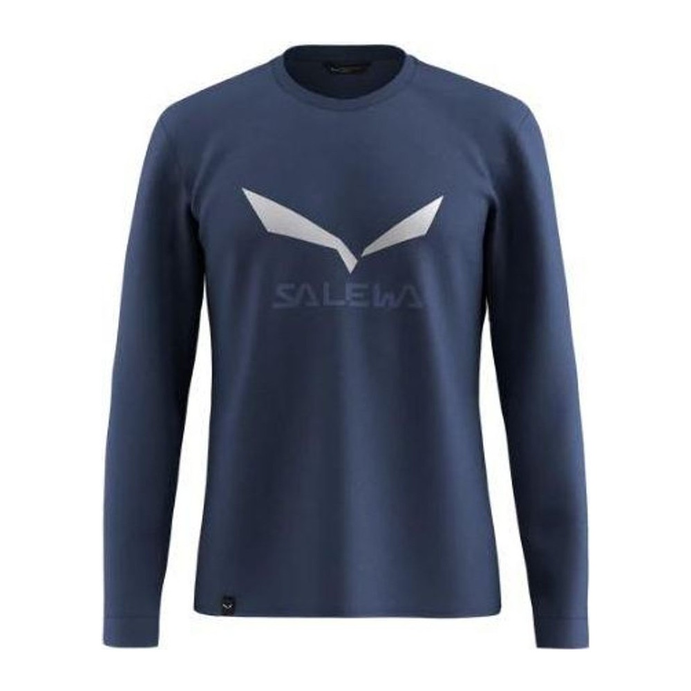 Polera Hombre Solid Logo Dry L/S