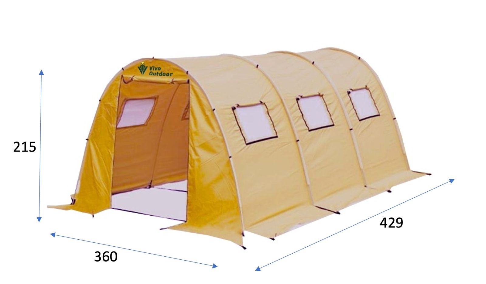 Carpa Campamento Base BC 3C