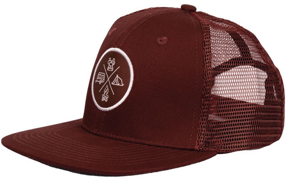 Gorra Cross Mid-Crown Trucker - Mauve/Mauve