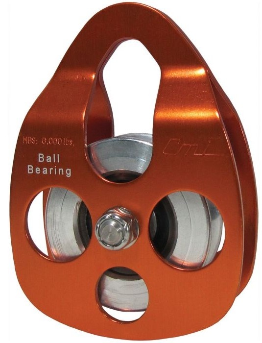 Polea 2 3/8" Aluminum Sheave, Ball Bearing