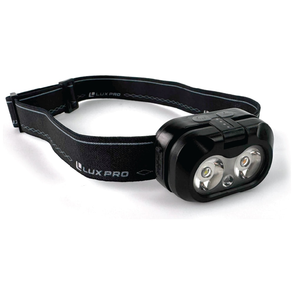 Linterna Frontal Abatible Recargable 450 Lúmenes