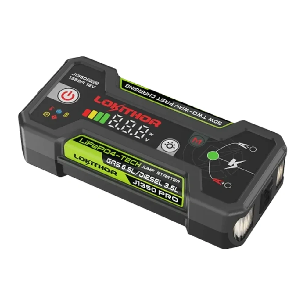Partidor De Batería 12V 1350 Amp Linterna Powerbank