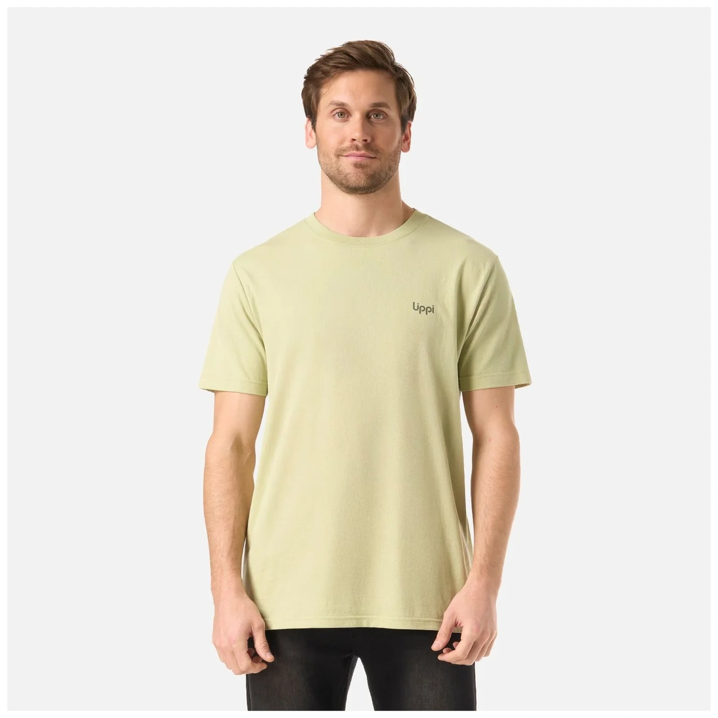 Polera Hombre Logo Lippi Back Print T-Shirt