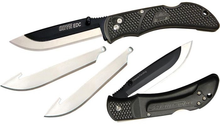 Cuchillo Plegable Onyx Edc 3.5" Con Hojas Intercambiables