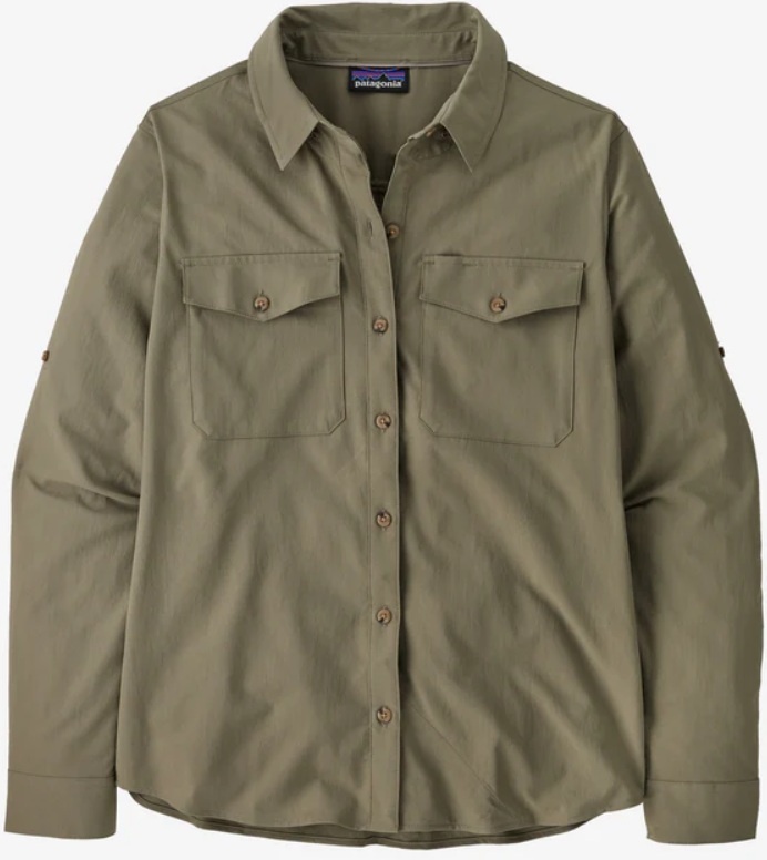 Camisa Manga Larga Mujer Long-Sleeved Self-Guided Sun Shirt