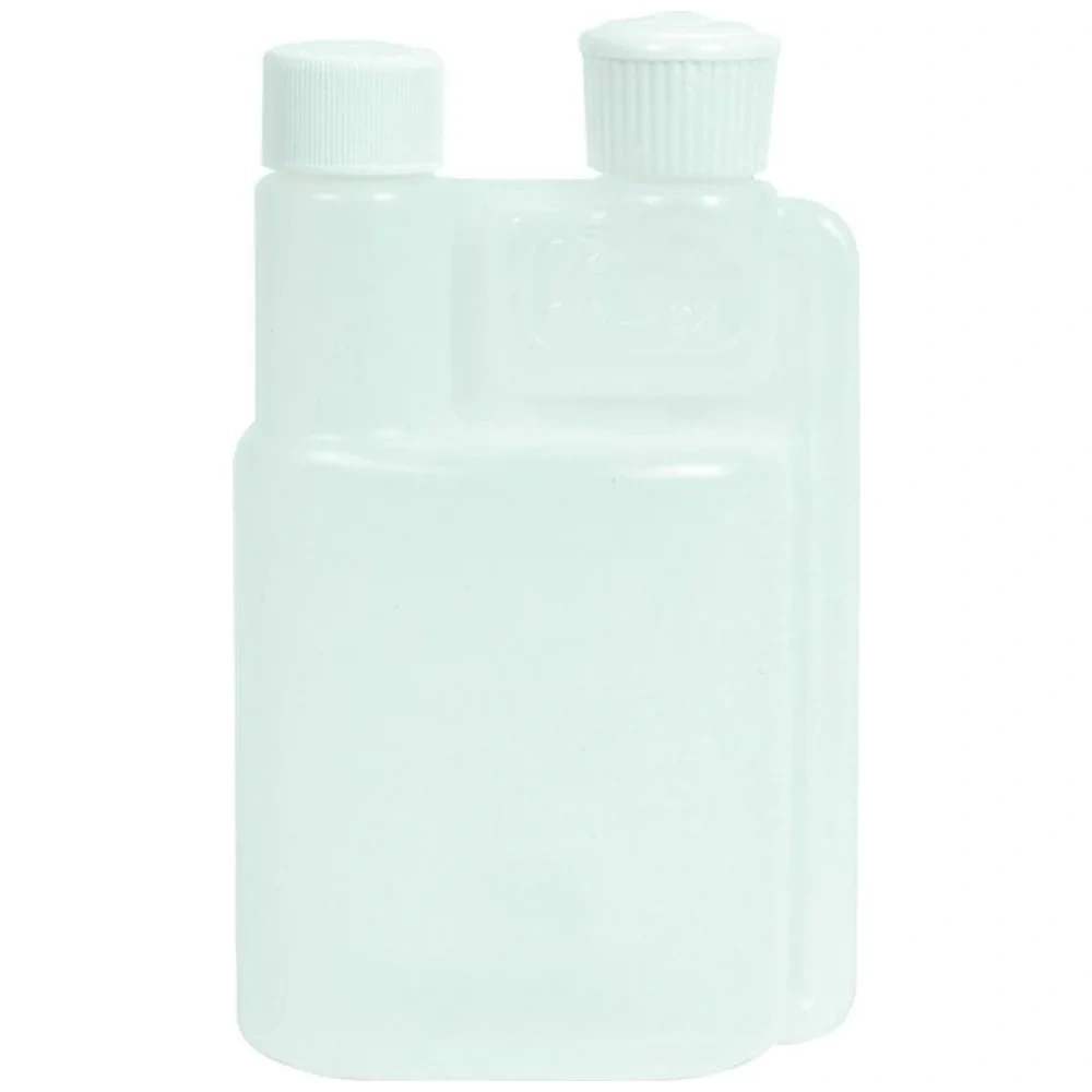 Botella de Combustible Boca Doble 240 ML