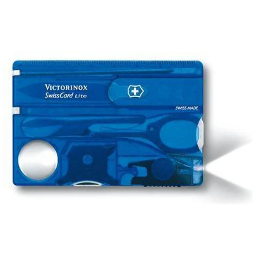 Cortaplumas Swisscard Lite Azul 0.7322.T2