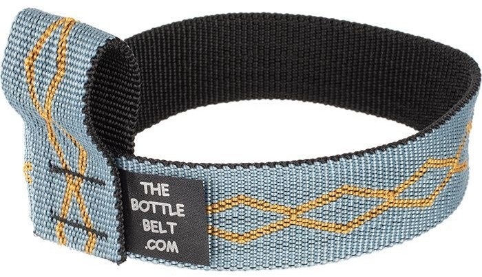 Miniatura Correa Porta-Botella Bottle Belt - Color: Celeste/Amarillo