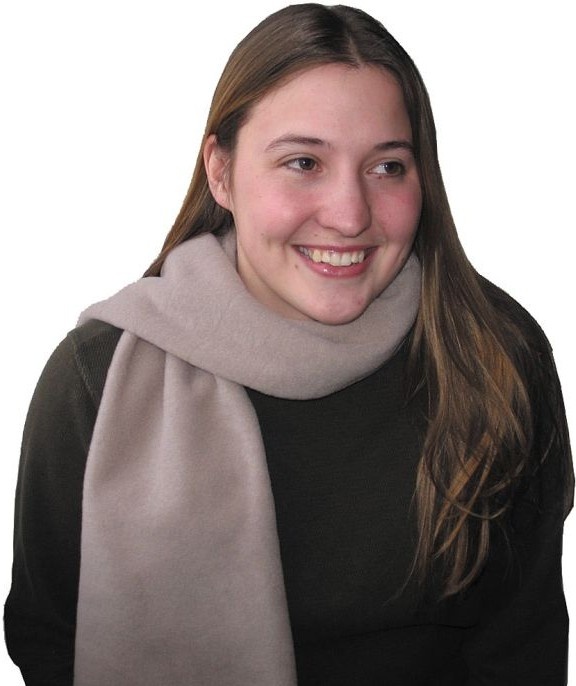 Bufanda De Polar Mujer Fleece Scarf