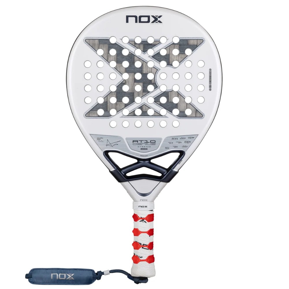 Miniatura Pala de Padel AT10 Genius 12K Alum XTREM Lite 2026 + Tarro de pelotas +Overgrip + Protector -