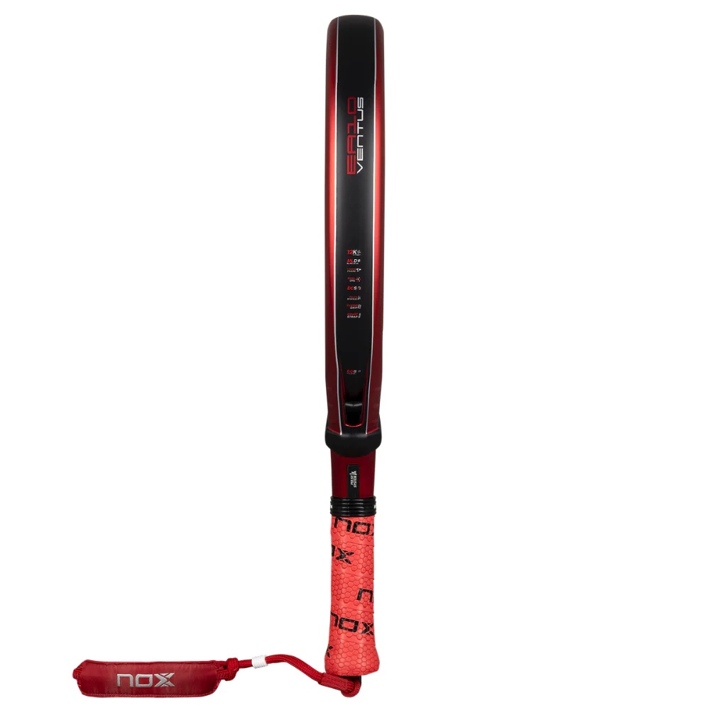 Miniatura Pala de Padel EA10 Ventus Hybrid 12K XTREM 2026 + Tarro de pelotas +Overgrip + Protector -