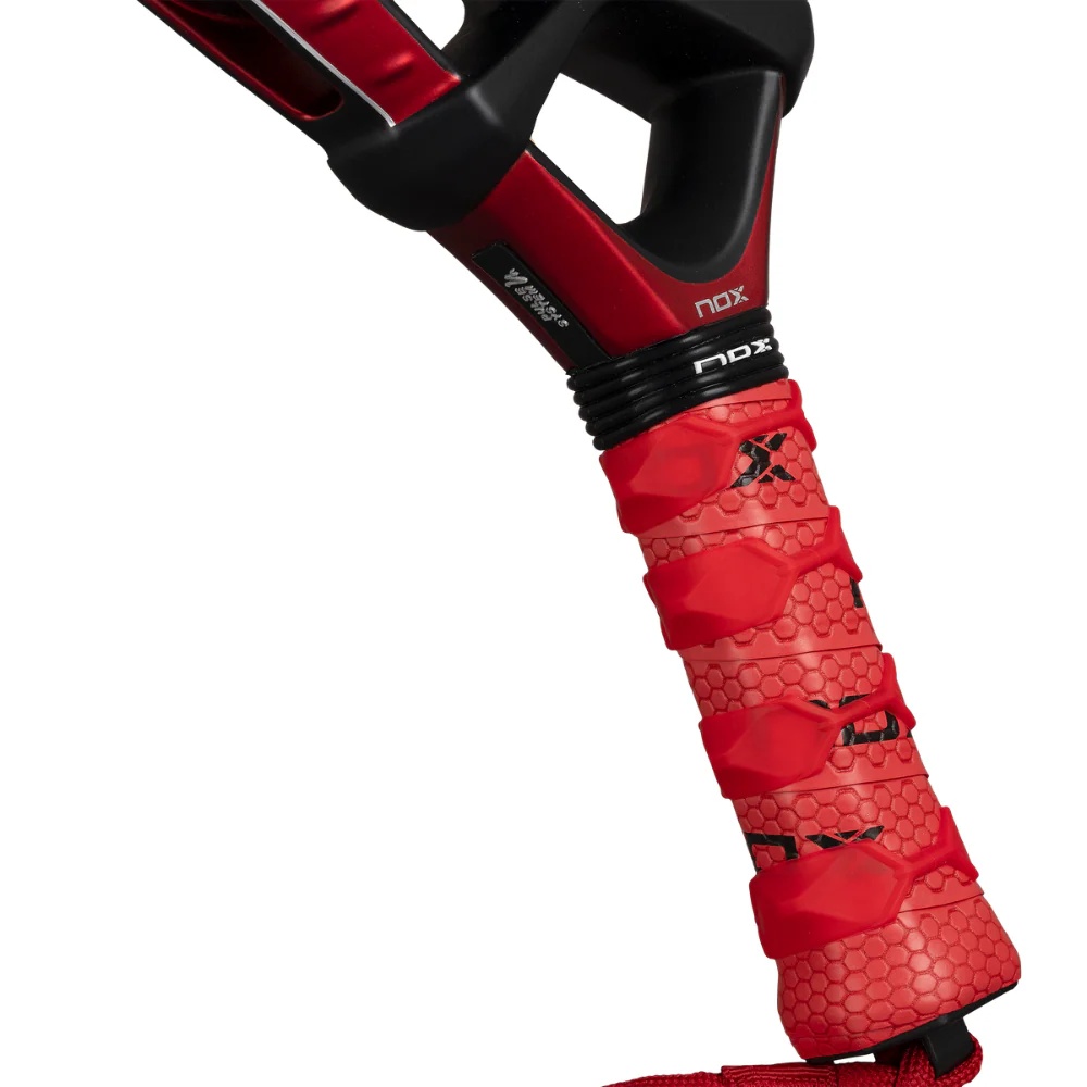 Miniatura Pala de Padel EA10 Ventus Hybrid 12K XTREM 2026 + Tarro de pelotas +Overgrip + Protector -