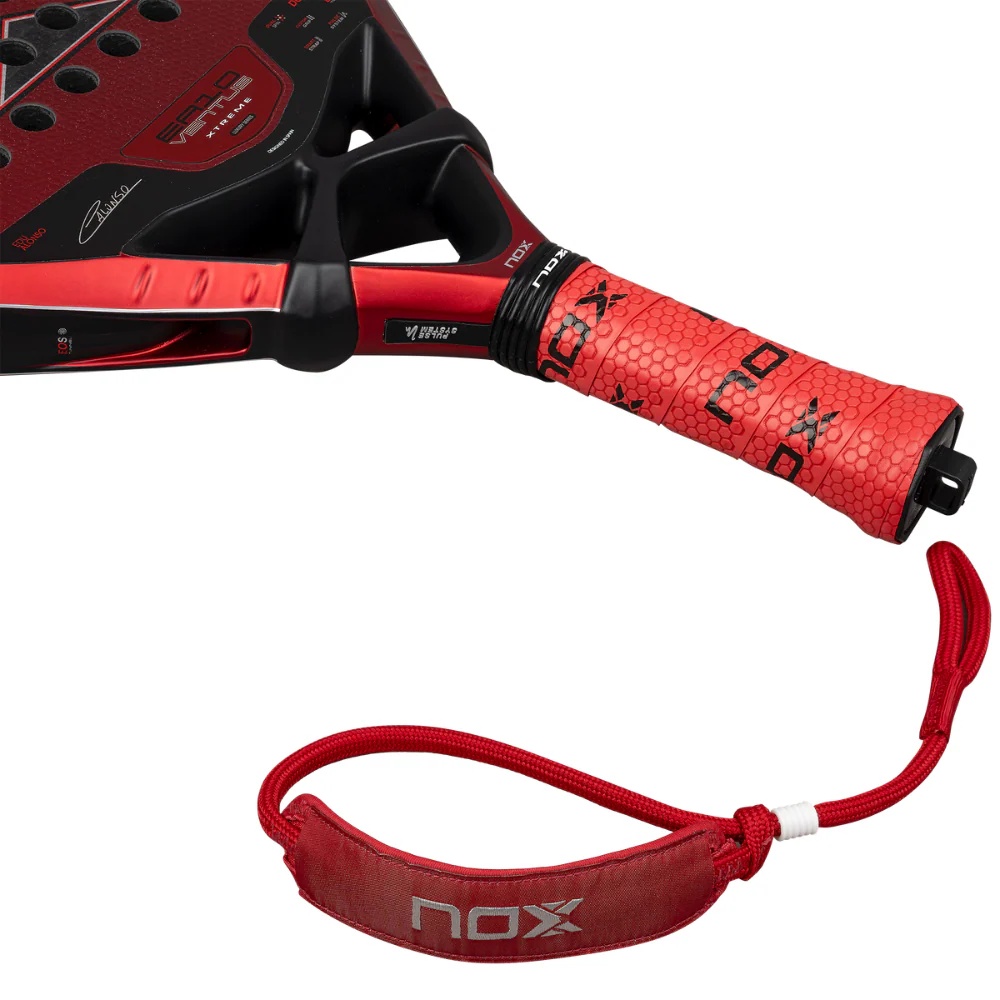 Miniatura Pala de Padel EA10 Ventus Hybrid 12K XTREM 2026 + Tarro de pelotas +Overgrip + Protector -