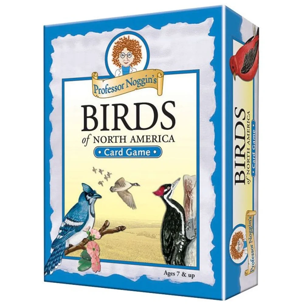 Juego de Cartas Professor Noggin Aves de Norteamérica