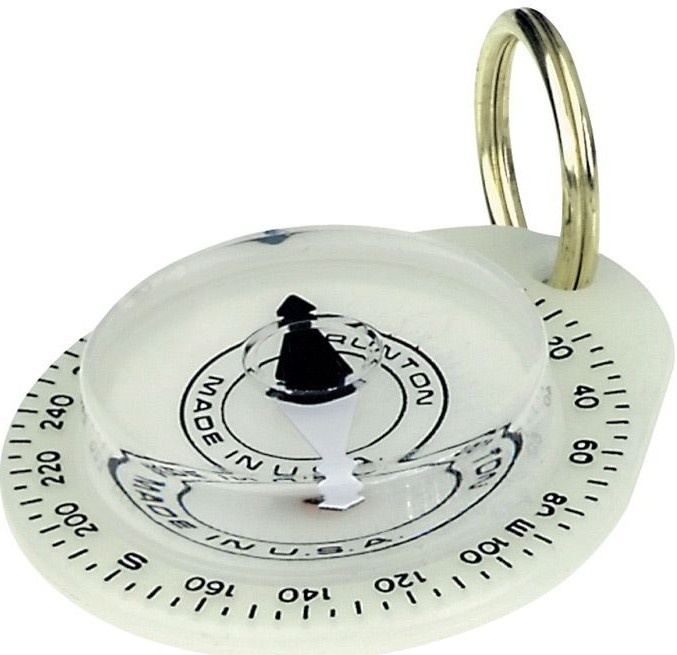 Brújula Glowing Key Ring Compass 5 Degree Resolution