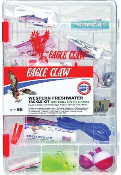 Kit De Pesca Para Agua Dulce Occidental Con 98 Piezas