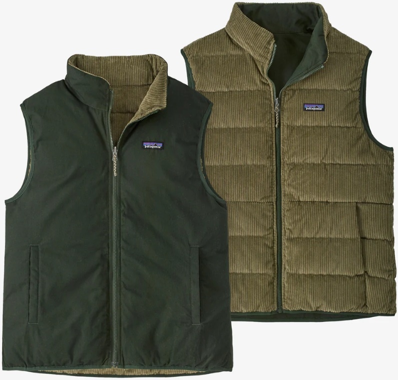 Chaqueta Sin Mangas Reversible Cotton Down Vest