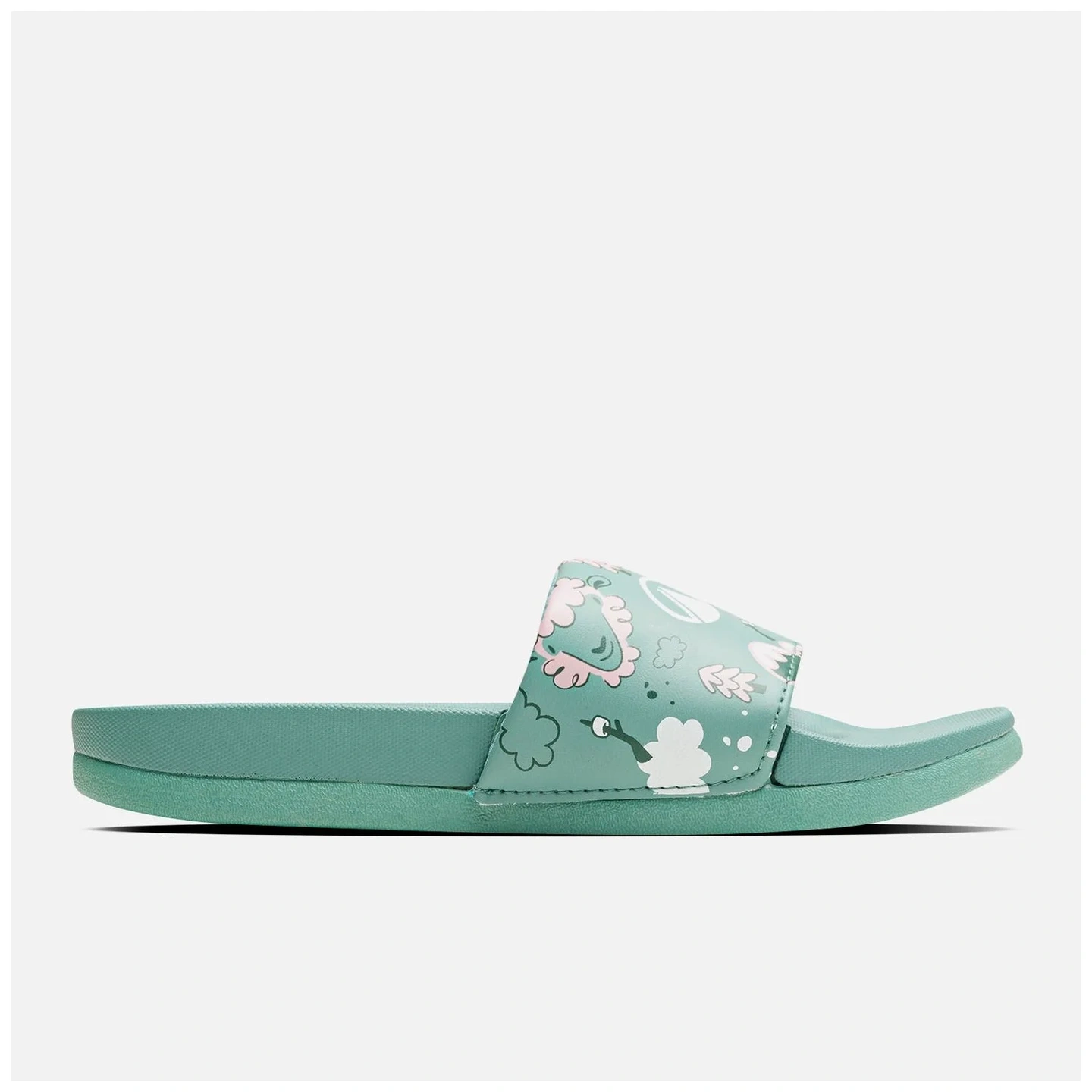 Sandalia Niña Insigne Slide Kids Turquesa