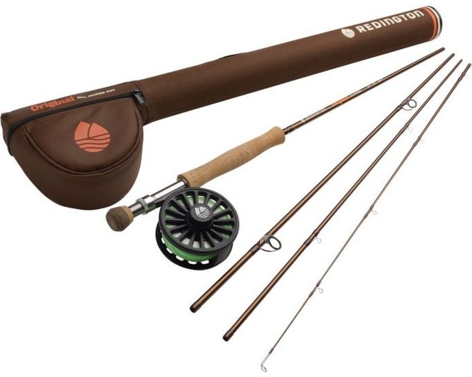 Set De Pesca Con Mosca Original Kit 8Wt 9Ft 4 Piezas All Water