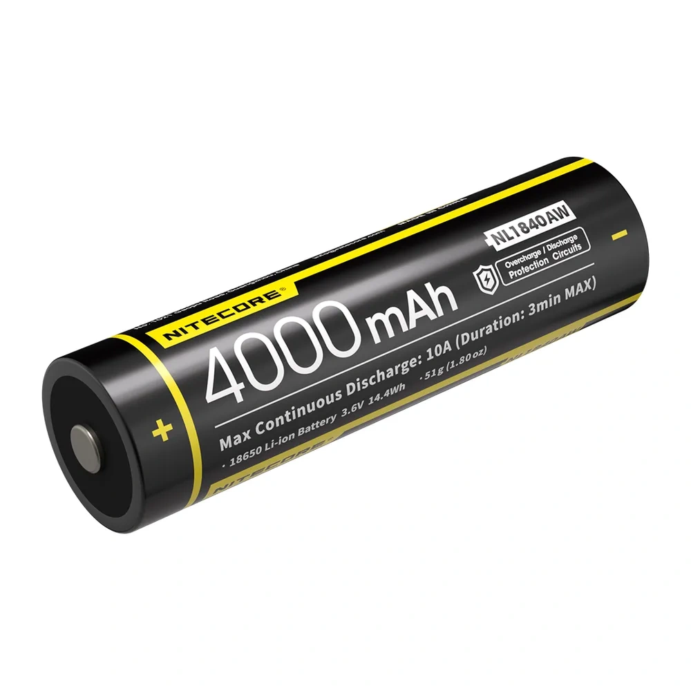 Batería Recargable 18650 4.000 mAh NL1840AW