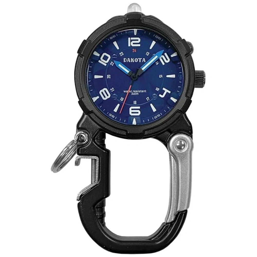 Reloj con Mosquetón y Destapador