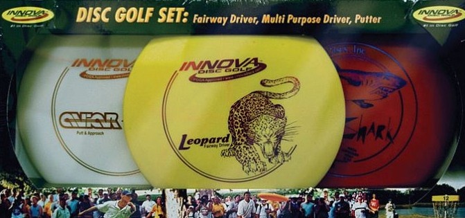 Pack De 3 Discos Deportivos Golf Starter Kits