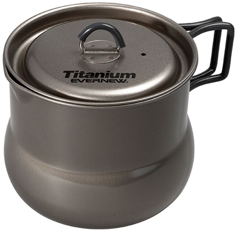 Tetera De Titanio Ultraliviana Para Camping 800 Ml 
